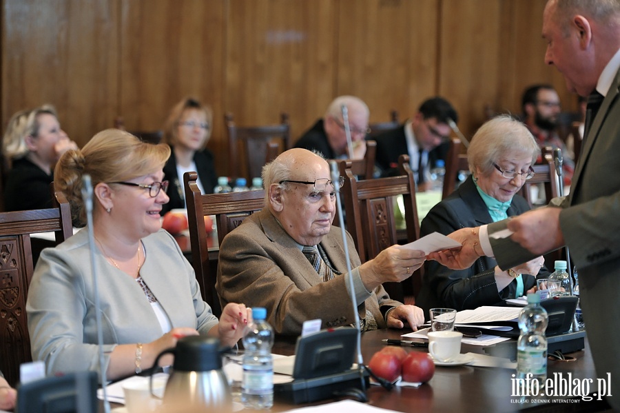 Serdeczny pocałunek dla nowego Przewodniczącego R M, fot. 1