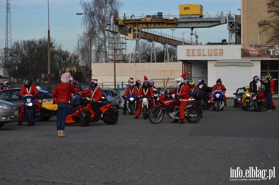 MotoMikoaje odwiedzaj najbardziej potrzebujcych, fot. 1