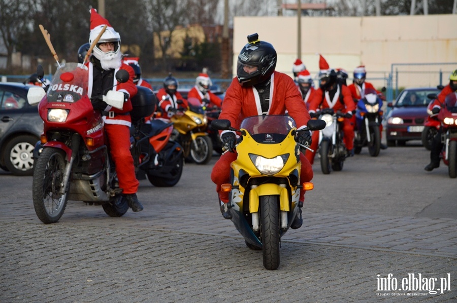 MotoMikołaje odwiedzają najbardziej potrzebujących, fot. 7