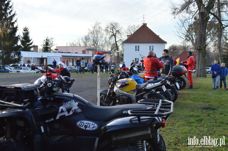 MotoMikołaje odwiedzają najbardziej potrzebujących, fot. 26
