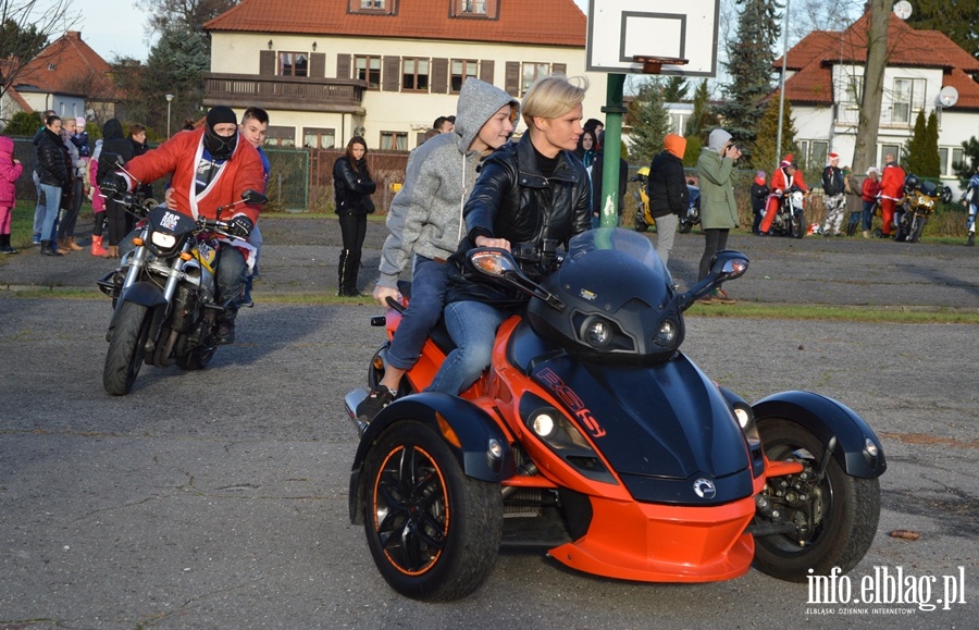 MotoMikołaje odwiedzają najbardziej potrzebujących, fot. 32