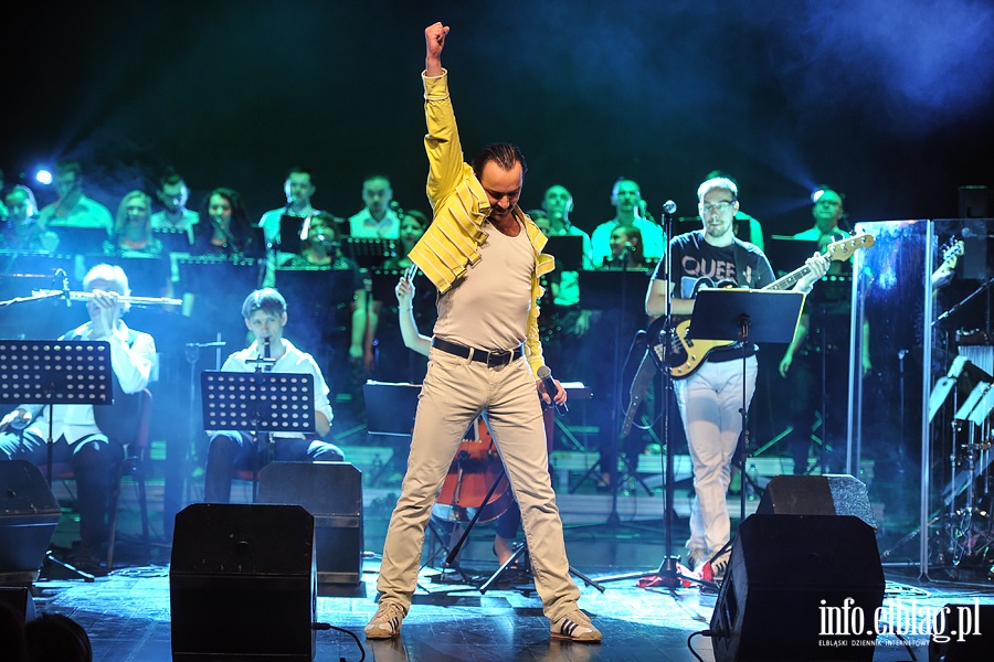 Koncert "QUEEN symfonicznie" w Elblągu, fot. 56