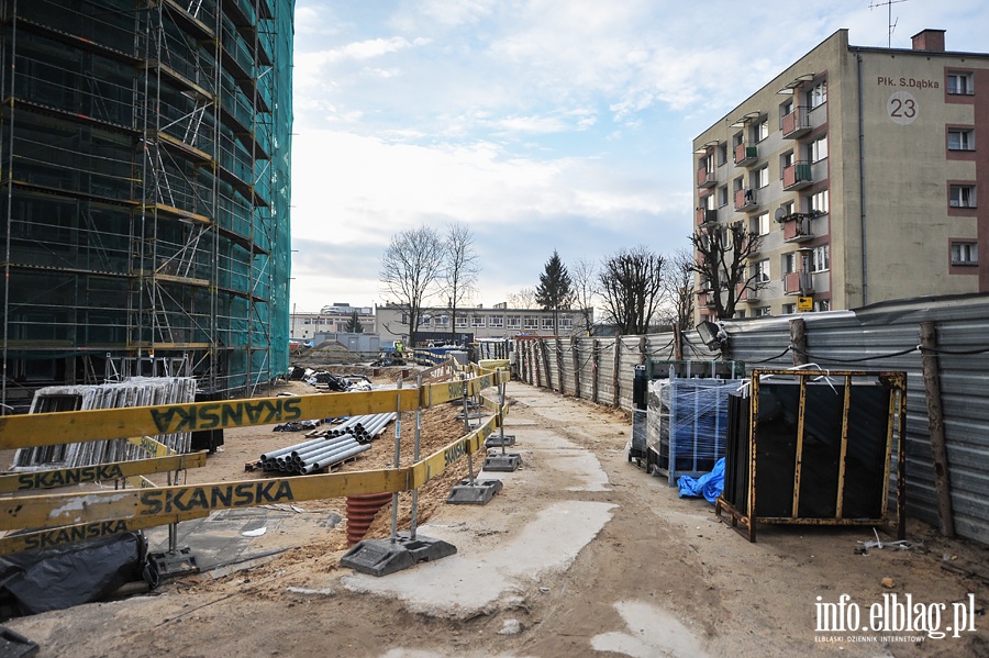 Budowa sdu przy ul.Pukownika Stanisawa Dbka, fot. 26