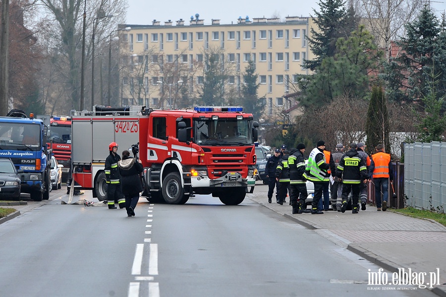 Niebezpieczny wyciek gazu na ul. Legionw, fot. 2