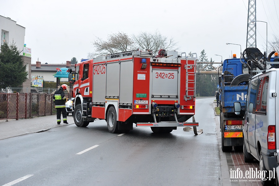 Niebezpieczny wyciek gazu na ul. Legionw, fot. 6