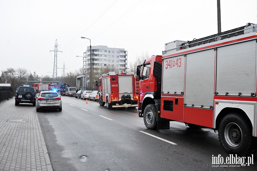 Niebezpieczny wyciek gazu na ul. Legionw, fot. 15