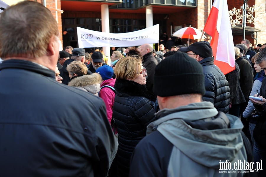 Manifestacja KOD w Elblgu, fot. 3