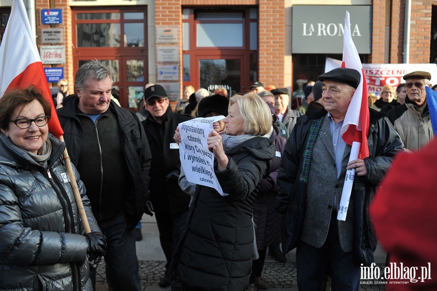 Manifestacja KOD w Elblgu, fot. 5