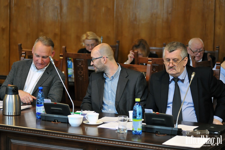 XII Sesja Rady Miejskiej w Elblgu, fot. 11