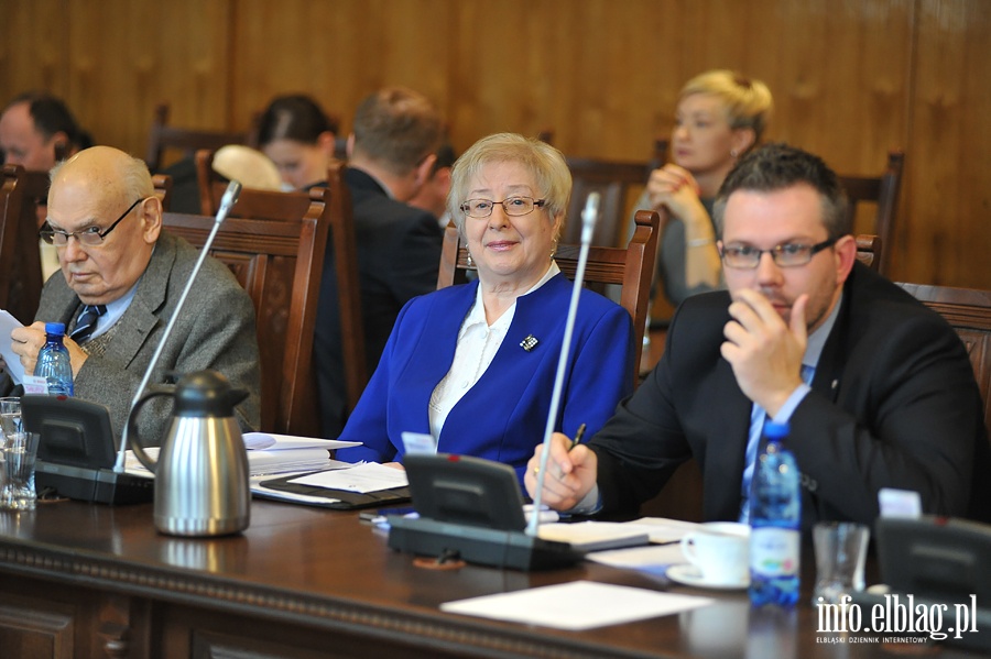 XII Sesja Rady Miejskiej w Elblgu, fot. 12