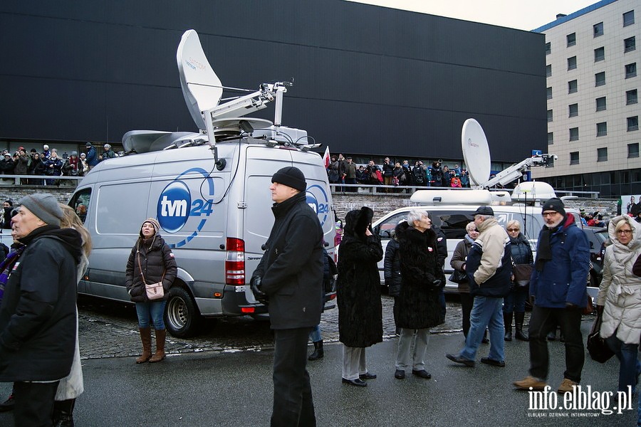 Elblski KOD na manifestacji "Wolne media" w Warszawie, fot. 41