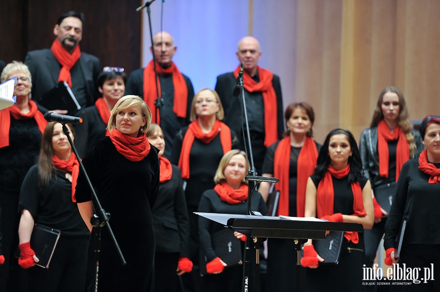 Chór Cantata zagrał dla Pauliny Hebel, fot. 9