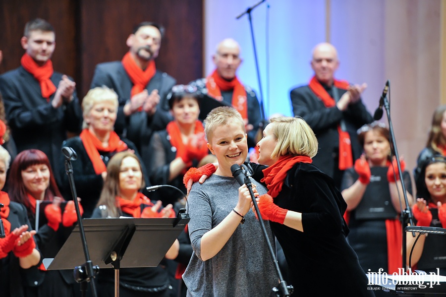 Chór Cantata zagrał dla Pauliny Hebel, fot. 59