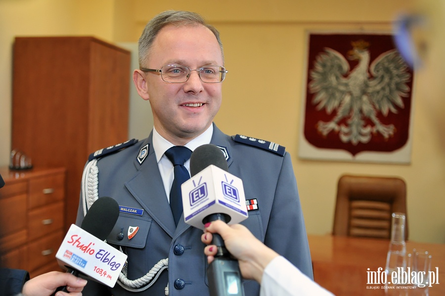 Inspektor Krzysztof Konert nowym komendantem Policji w Elblgu, fot. 3