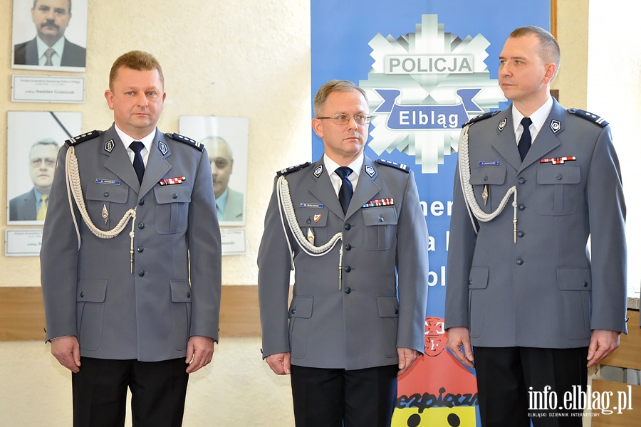 Inspektor Krzysztof Konert nowym komendantem Policji w Elblgu, fot. 9