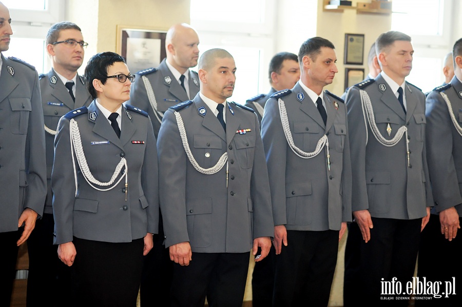 Inspektor Krzysztof Konert nowym komendantem Policji w Elblgu, fot. 17