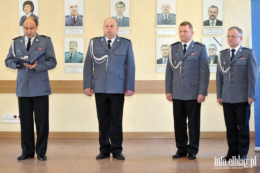 Inspektor Krzysztof Konert nowym komendantem Policji w Elblgu, fot. 18