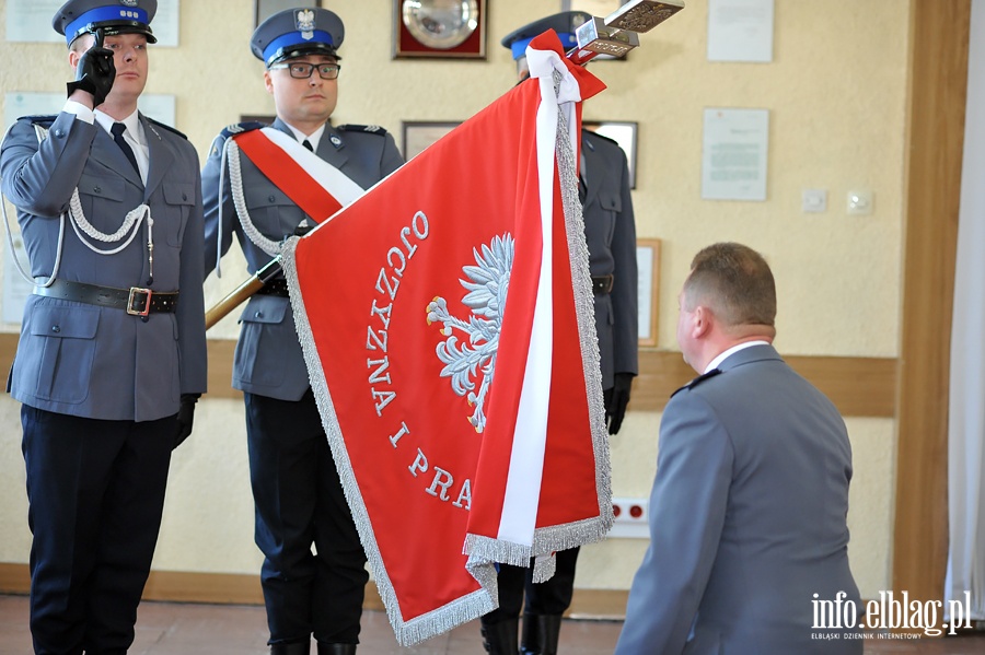 Inspektor Krzysztof Konert nowym komendantem Policji w Elblgu, fot. 19