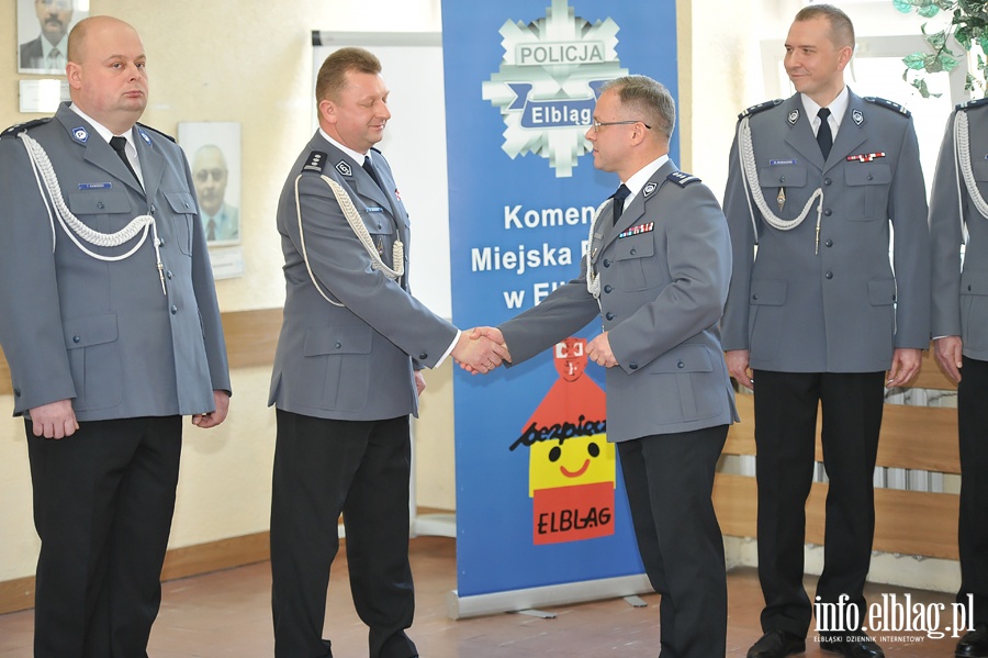 Inspektor Krzysztof Konert nowym komendantem Policji w Elblgu, fot. 26