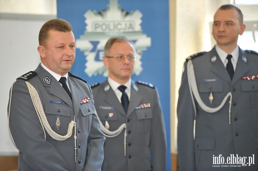 Inspektor Krzysztof Konert nowym komendantem Policji w Elblgu, fot. 27