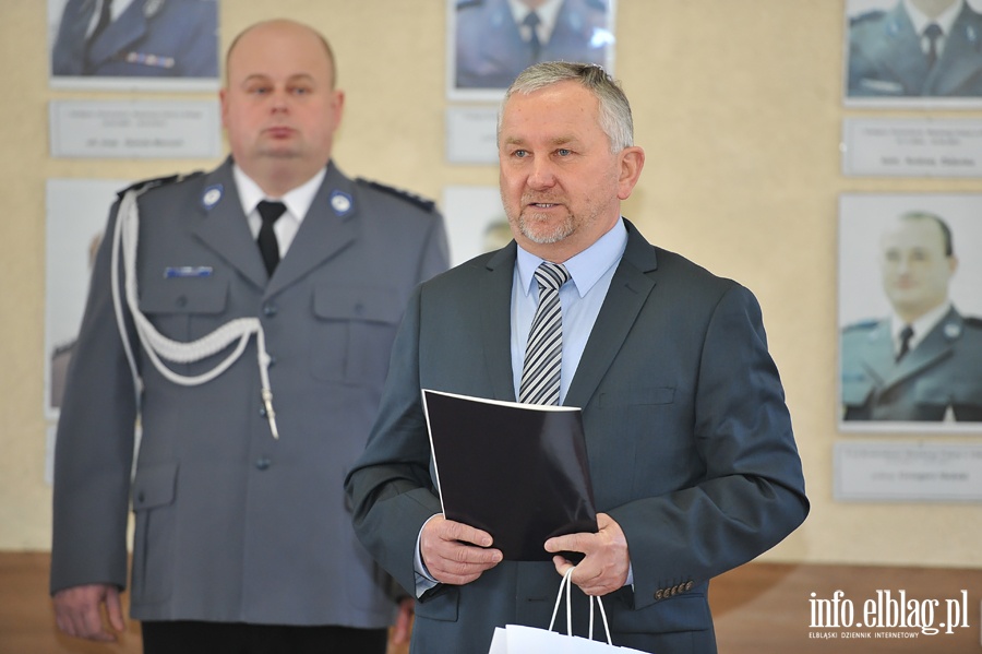 Inspektor Krzysztof Konert nowym komendantem Policji w Elblgu, fot. 32