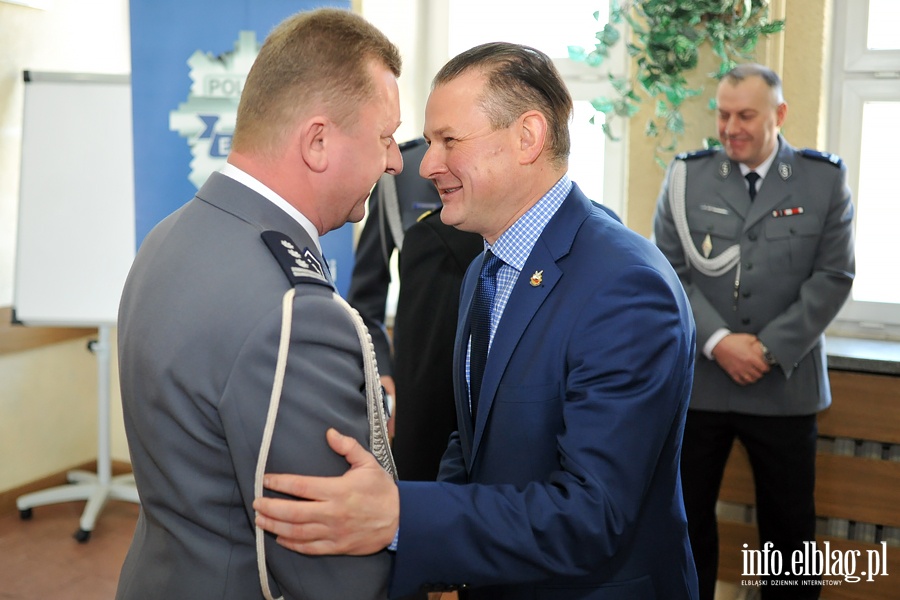 Inspektor Krzysztof Konert nowym komendantem Policji w Elblgu, fot. 40
