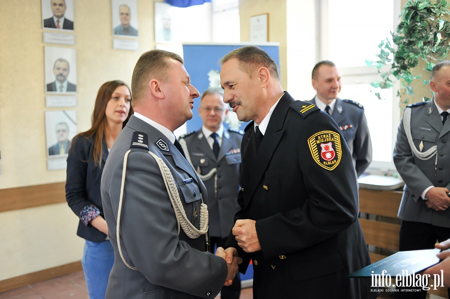 Inspektor Krzysztof Konert nowym komendantem Policji w Elblgu, fot. 41