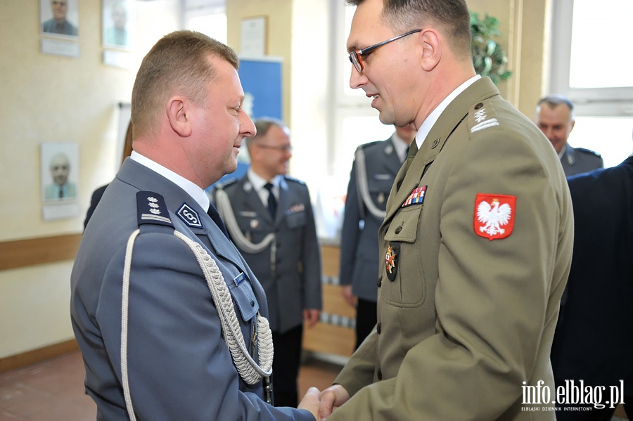 Inspektor Krzysztof Konert nowym komendantem Policji w Elblgu, fot. 43