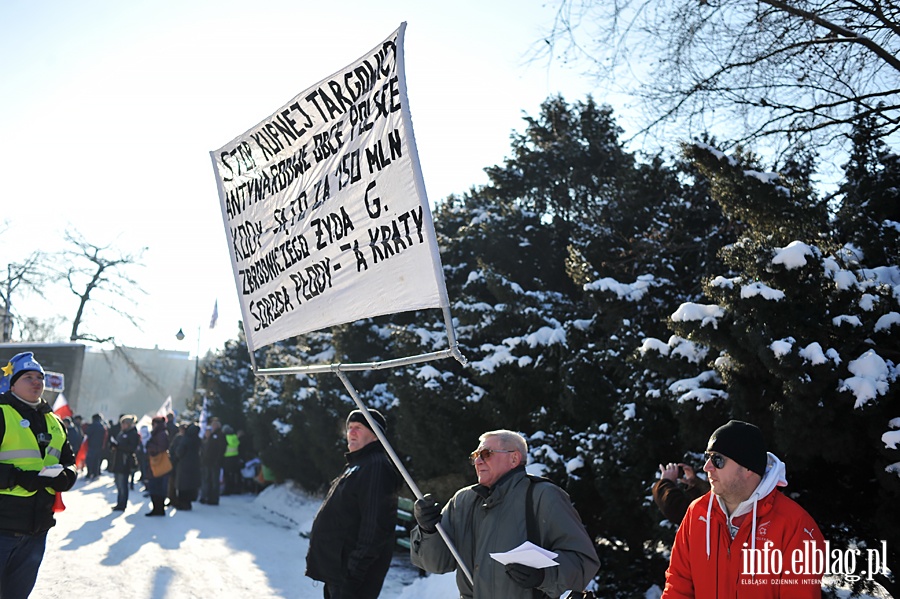 Manifestacja KOD w Elblgu, fot. 6