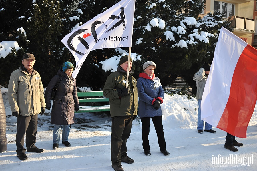 Manifestacja KOD w Elblgu, fot. 9