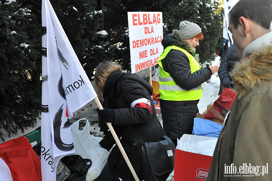 Manifestacja KOD w Elblgu, fot. 11