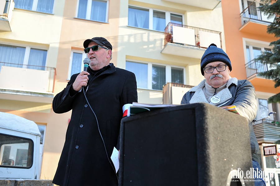 Manifestacja KOD w Elblgu, fot. 19