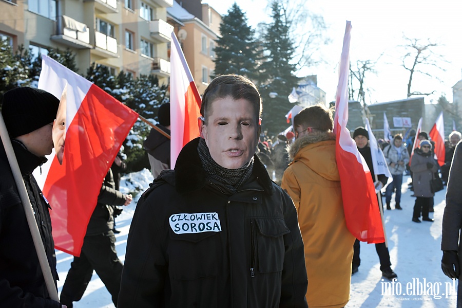 Manifestacja KOD w Elblgu, fot. 24