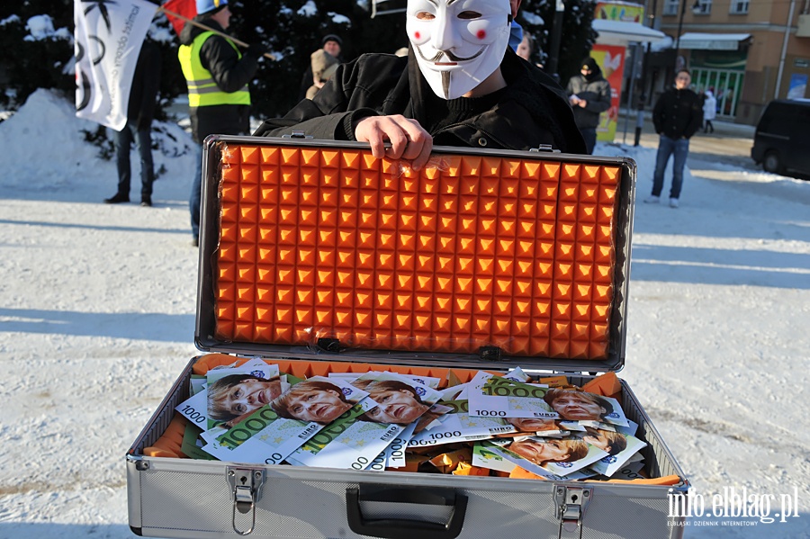 Manifestacja KOD w Elblgu, fot. 25