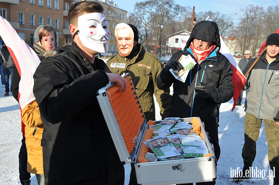 Manifestacja KOD w Elblgu, fot. 26