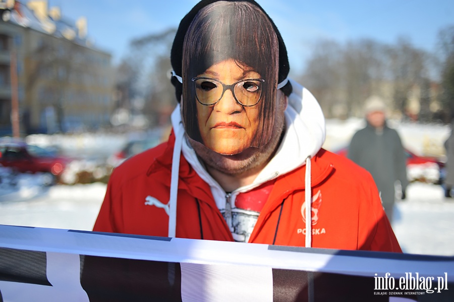 Manifestacja KOD w Elblgu, fot. 28
