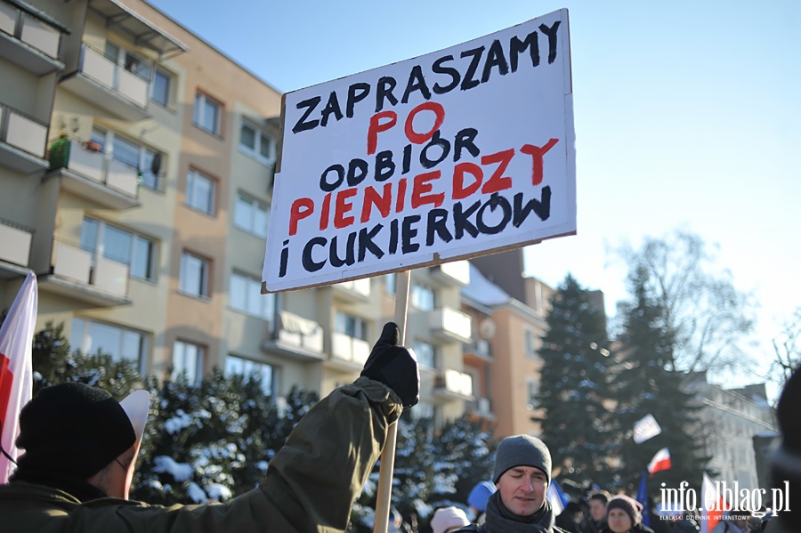Manifestacja KOD w Elblgu, fot. 30