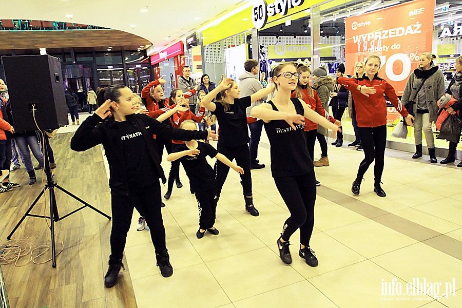 Flash mob w CH Ogrody, fot. 4