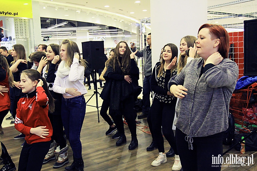 Flash mob w CH Ogrody, fot. 38