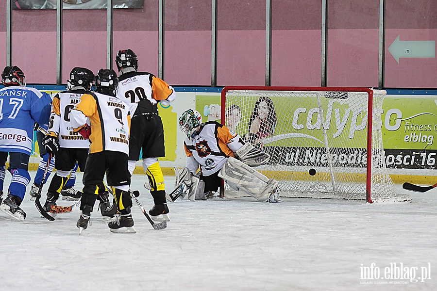 Mecz Stoczniowiec Gdańsk - Wikingowiie Elbląg 25:0, fot. 5