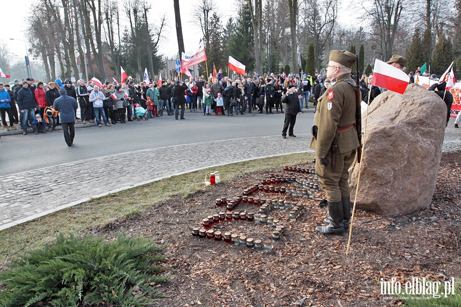 I Elbląski Marsz Pamięci Żołnierzy Wyklętych, fot. 43