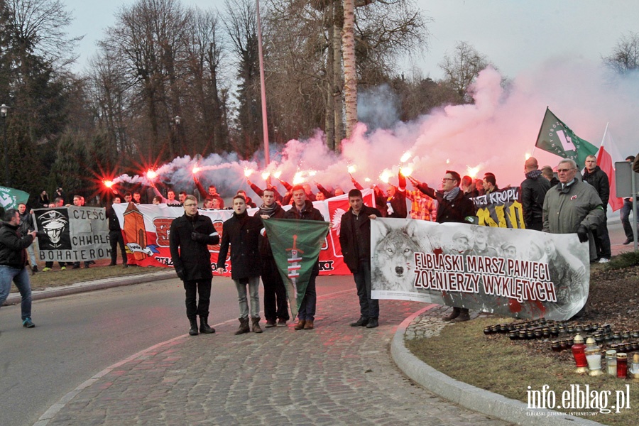 I Elbląski Marsz Pamięci Żołnierzy Wyklętych, fot. 48