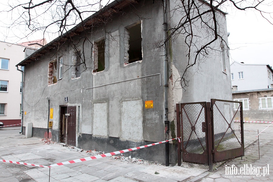 Wyburzony budynek ul. Kosynierw Gdyskich 41, fot. 5