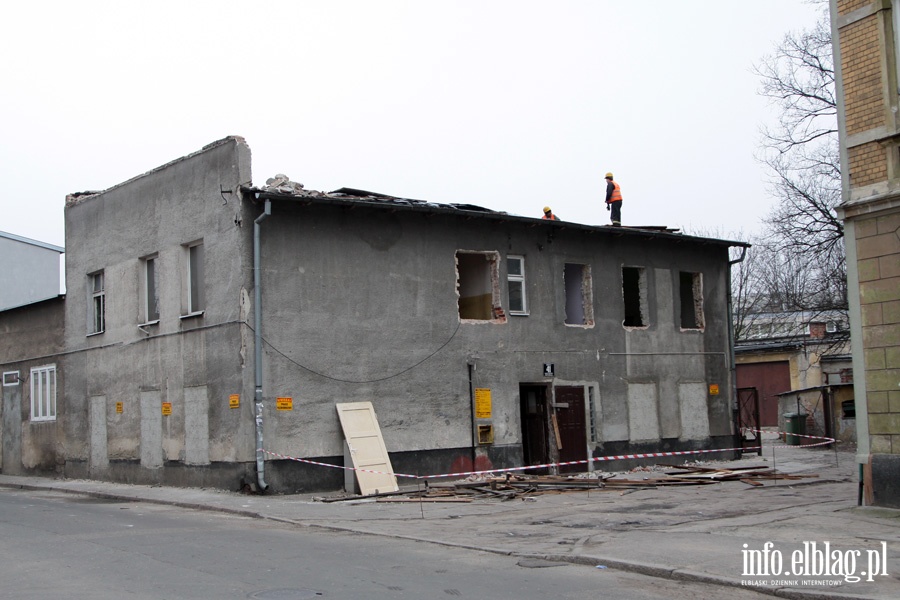 Wyburzony budynek ul. Kosynierw Gdyskich 41, fot. 9