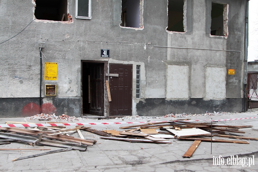 Wyburzony budynek ul. Kosynierów Gdyńskich 41, fot. 10