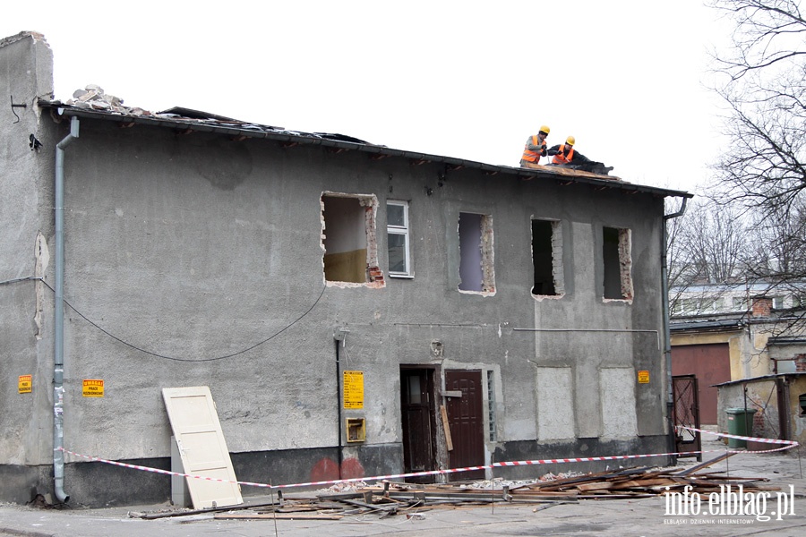 Wyburzony budynek ul. Kosynierw Gdyskich 41, fot. 18
