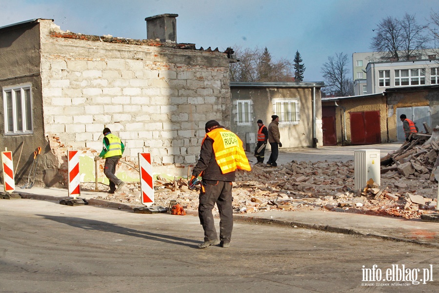 Wyburzony budynek ul. Kosynierów Gdyńskich 41, fot. 21