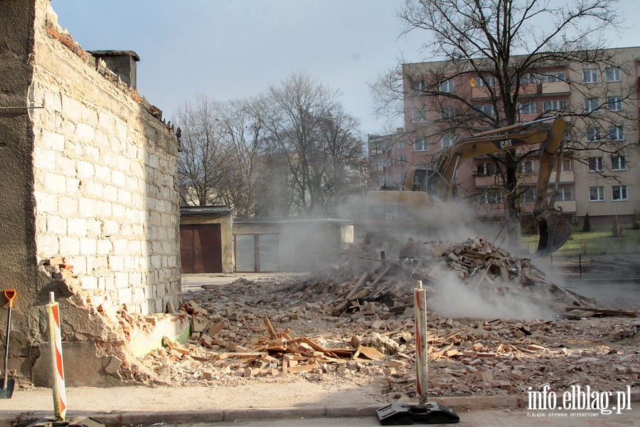 Wyburzony budynek ul. Kosynierw Gdyskich 41, fot. 23