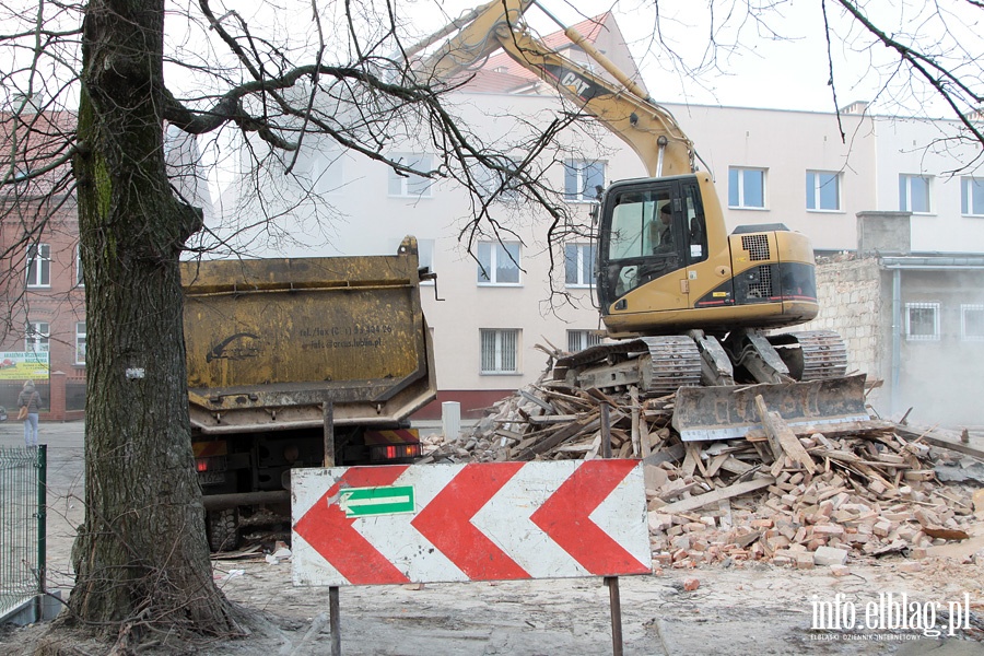 Wyburzony budynek ul. Kosynierw Gdyskich 41, fot. 28