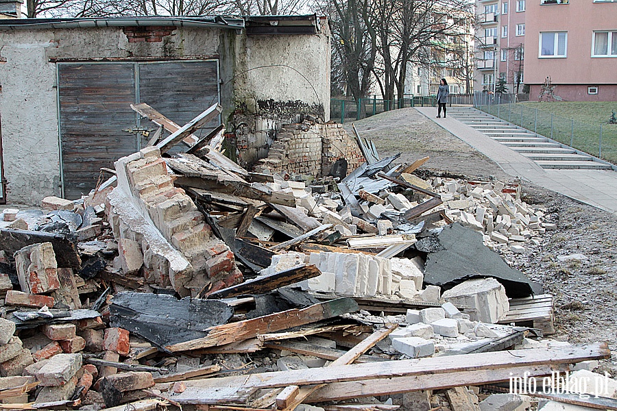 Wyburzony budynek ul. Kosynierw Gdyskich 41, fot. 31